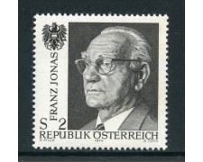 1974 - AUSTRIA -  FRANZ JONAS - NUOVO - LOTTO/28015