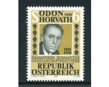 1988 - AUSTRIA - ODON VON HORVATH - NUOVO - LOTTO/28053