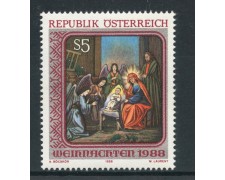 1988 - AUSTRIA - NATALE - NUOVO - LOTTO/28069