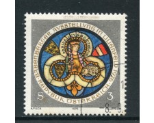 1976 - AUSTRIA - ARTE A BABENBERG - USATO - LOTTO/28073
