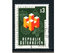 1976 - AUSTRIA - FIERA DEL LEGNO - USATO - LOTTO/28076
