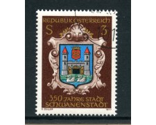1977 - AUSTRIA - SCHWANENSTADT - USATO - LOTTO/28089