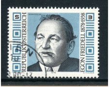1978 - AUSTRIA - E. FRIEDELL SCRITTORE - USATO - LOTTO/28096 1978 - AUSTRIA - E. FRIEDELL SCRITTORE - USATO - LOTTO/28096