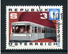 1978 - AUSTRIA - METROPOLITANA DI VIENNA - USATO - LOTTO/28098 1978 - AUSTRIA - METROPOLITANA DI VIENNA - USATO - LOTTO/28098