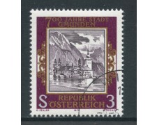 1978 - AUSTRIA - CITTA' DI GMUNDEN - USATO - LOTTO/28105 1978 - AUSTRIA - CITTA' DI GMUNDEN - USATO - LOTTO/28105
