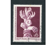 1978 - AUSTRIA - DIRITTI DELL'UOMO - USATO - LOTTO/28126 1978 - AUSTRIA - DIRITTI DELL'UOMO - USATO - LOTTO/28126
