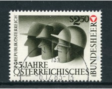 1980 - AUSTRIA - ESERCITO FEDERALE - USATO - LOTTO/28211 1980 - AUSTRIA - ESERCITO FEDERALE - USATO - LOTTO/28211