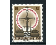 1981 - AUSTRIA - FEDERAZIONE FARMACEUTICA - USATO - LOTTO/28229