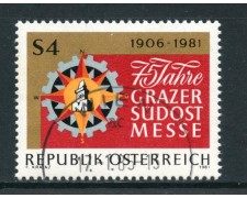 1981 - AUSTRIA - FIERA DEL SUD EST - USATO - LOTTO/28233