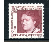 1983 - AUSTRIA - HILDEGARD BURJAN - USATO - LOTTO/28286