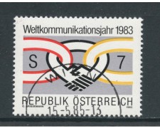 1983 - AUSTRIA - TELECOMUNICAZIONI - USATO - LOTTO/28287