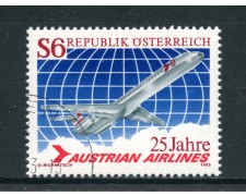 1983 - AUSTRIA - AUSTRIAN AIRLINES - USATO - LOTTO/28290