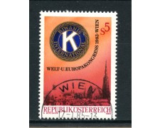 1983 - AUSTRIA - CONGRESSO KIWANIS - USATO - LOTTO/28300