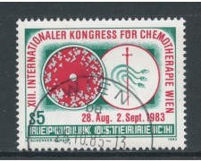 1983 - AUSTRIA - CONGRESSO CHEMIOTERAPIA - USATO - LOTTO/28304