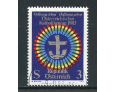 1983 - AUSTRIA - CATTOLICESIMO - USATO - LOTTO/28305