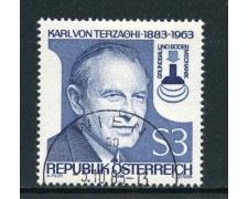 1983 - AUSTRIA - KARL VON TERZAGHI - USATO - LOTTO/28307