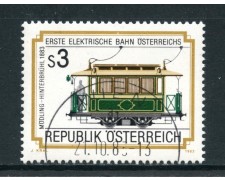 1983 - AUSTRIA - FERROVIA ELETTRICA - USATO - LOTTO/28310