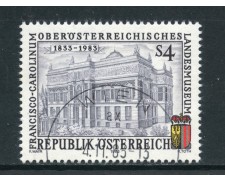 1983 - AUSTRIA - MUSEO REGIONALE ALTA AUSTRIA - USATO - LOTTO/28311
