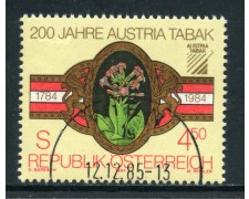 1984 - AUSTRIA - AUSTRIA TABAK - USATO - LOTTO/28319