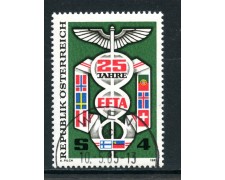 1985 - AUSTRIA - E.F.T.A. LIBERO SCAMBIO - USATO - LOTTO/28347