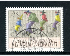 1985 - AUSTRIA - ARTE MODERNA - USATO - LOTTO/28358
