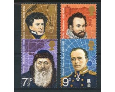 1972 - GRAN BRETAGNA - ESPLORATORI POLARI 4v. - NUOVI - LOTTO/28398