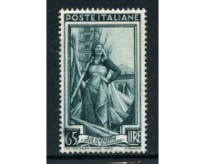 1950 - REPUBBLICA - 65 LIRE ITALIA AL LAVORO - NUOVO - LOTTO/28404