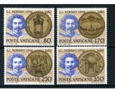 1980 - LOTTO/5824 - VATICANO - GIAN LORENZO BERNINI 4v. - NUOVI