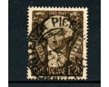 1949 - LOTTO/6080UB - ITALIA REPUBBLICA - 20 Lire V. ALFIERI - USATO