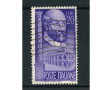 1949 - LOTTO/6083UA - ITALIA REPUBBLICA - ANDREA PALLADIO - USATO