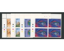 1995 - LOTTO/8155QN - SAN MARINO - TURISMO - QUARTINE NUOVI