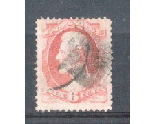1870 - LBF/2940 - STATI UNITI - 6c. LINCOLN USATO 1870 - LBF/2940 - STATI UNITI - 6c. LINCOLN USATO