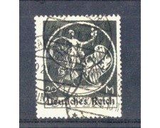 1920 - LOTTO/GER236CU - GERMANIA - 20 M. NERO USATO 1920 - LOTTO/GER236CU - GERMANIA - 20 M. NERO USATO
