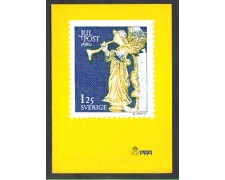 1980 - LOTTO/1576 - SVEZIA -  FRANCOBOLLO DI NATALE - FOLDER