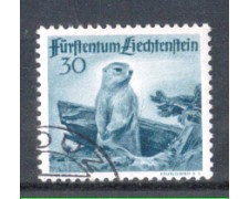 1947 - LOTTO/LIE229U - LIECHTENSTEIN - 30r. MARMOTTA - USATO