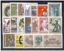 1972 - LOTTO/AUSA72CPN - AUSTRIA - ANNATA COMPLETA - NUOVI