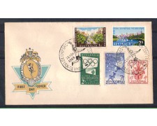 1956 - LBF/3693 - AUSTRALIA - OLIMPICA E PREOLIMPICA SU BUSTA FDC