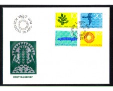 1966 - LBF/4114 - LIECHTENSTEIN - PROTEZIONE NATURA - BUSTA FDC