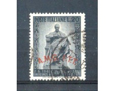 1949 - LOTTO/10227U - TRIESTE A - 20 LIRE GIUSEPPE MAZZINI USATO