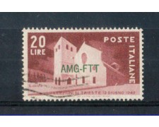 1949 - LOTTO/10223U - TRIESTE A - 20 LIRE ELEZIONI DI TRIESTE  USATO