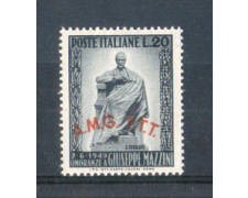 1949 - LOTTO/10229N - TRIESTE A - 20 LIRE GIUSEPPE MAZZINI