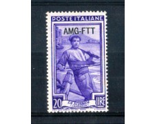 1950 - LOTTO/10275N - TRIESTE A - 20 LIRE ITALIA AL LAVORO NUOVO