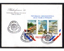1982 - LOTTO/10124 - S.TOME' E PRINCIPE' - PARTECIPAZIONE A PHILEXFRANCE 82 1982 - LOTTO/10124 - S.TOME' E PRINCIPE' - PARTECIPAZIONE A PHILEXFRANCE 82