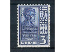 1938 - LOTTO/RSM211N - SAN MARINO - 3 LIRE  A. LINCOLN NUOVO