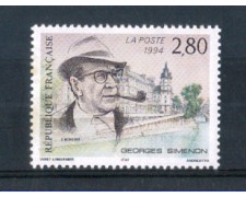 1994 - LOTTO/FRA2898N - FRANCIA - GEORGES SIMENON 1v. NUOVO