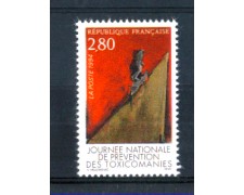 1994 - LOTTO/FRA2895N - FRANCIA - TOSSICOMANIA 1v. NUOVO