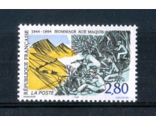 1994 - LOTTO/FRA2865N - FRANCIA - OMAGGIO ALLA RESISTENZA NUOVO
