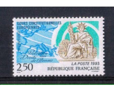 1993 - LOTTO/FRA2800N - FRANCIA - DIRITTI DELL'UOMO 1v. -  NUOVO