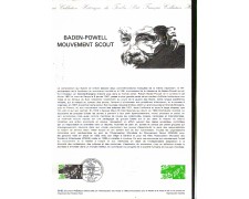 1982 - LOTTO/FRA2201DOC - FRANCIA - BADEN POWEL DOC. FILATELICO
