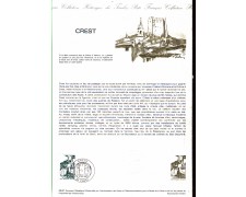 1981 - LOTTO/FRA2163DOC - FRANCIA - CREST  DOC. FILATELICO